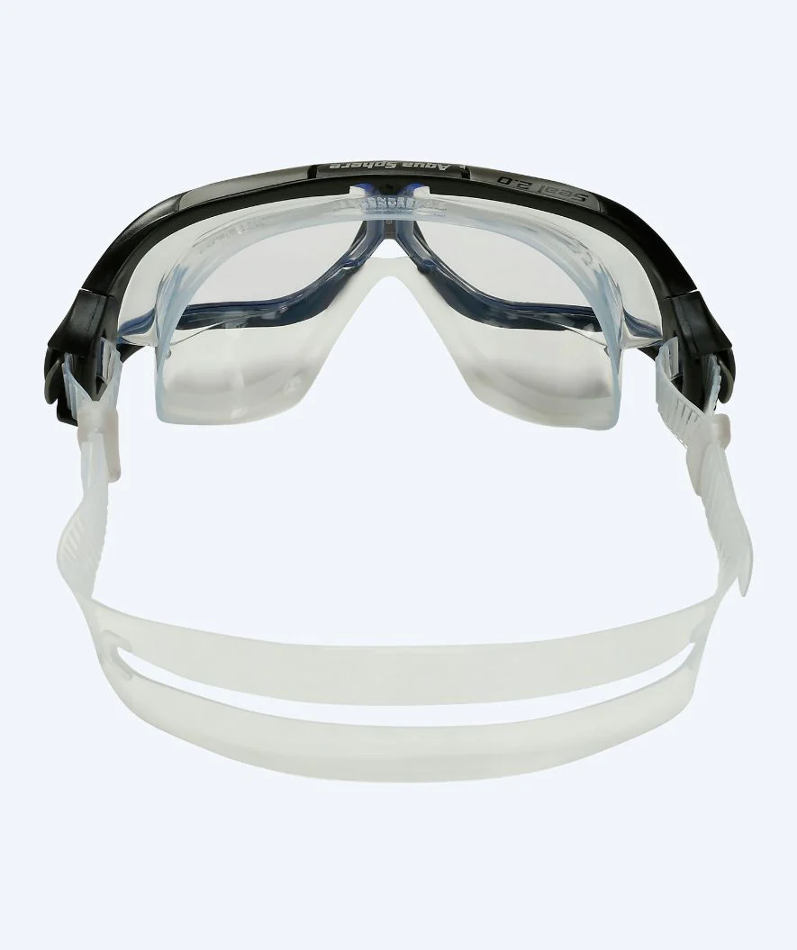 Aquasphere okulary do nurkowania dla dorosłych - Seal 2.0 - Czarny/przezroczysty - Image 2