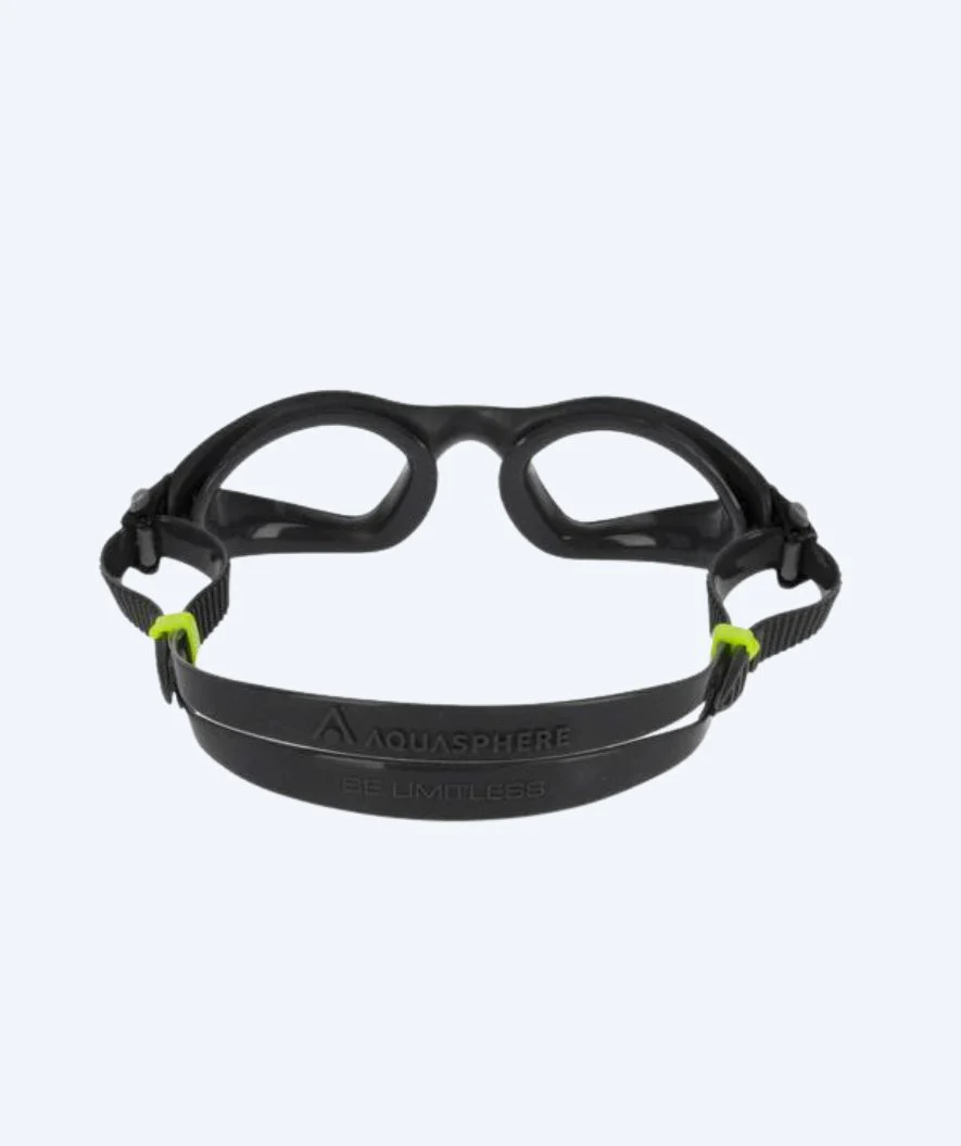 Aquasphere okulary do nurkowania treningowe - Kayenne - Czarny/zielony - Image 3