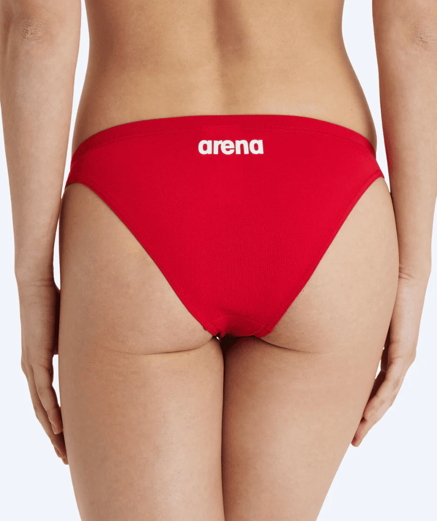 Arena dół od bikini dla kobiet - Solid Bottom - Czerwony - Image 2