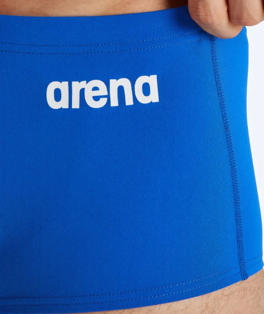 Arena kąpielówki dla mężczyzn - Solid Squared - Jasnoniebieski - Image 3