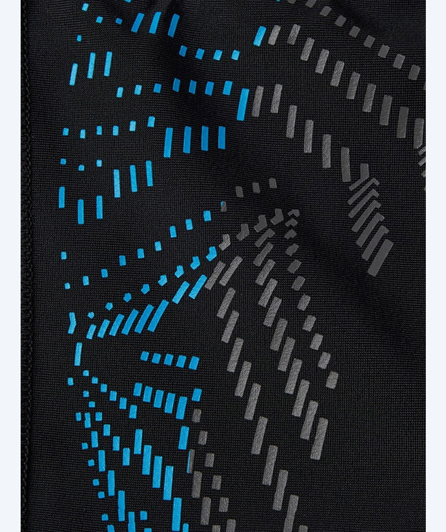 Speedo bokserki kąpielowe dla chłopców - Allover Panel - Czarny/jasnoniebieski - Image 7