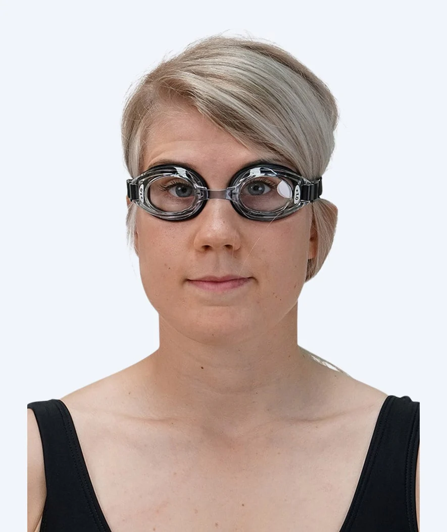 Eyeline korekcyjne okulary do pływania dla dorosłych krótkowidzów - (-1.5) – (-10.0) - Ciemnoniebieski - Image 3