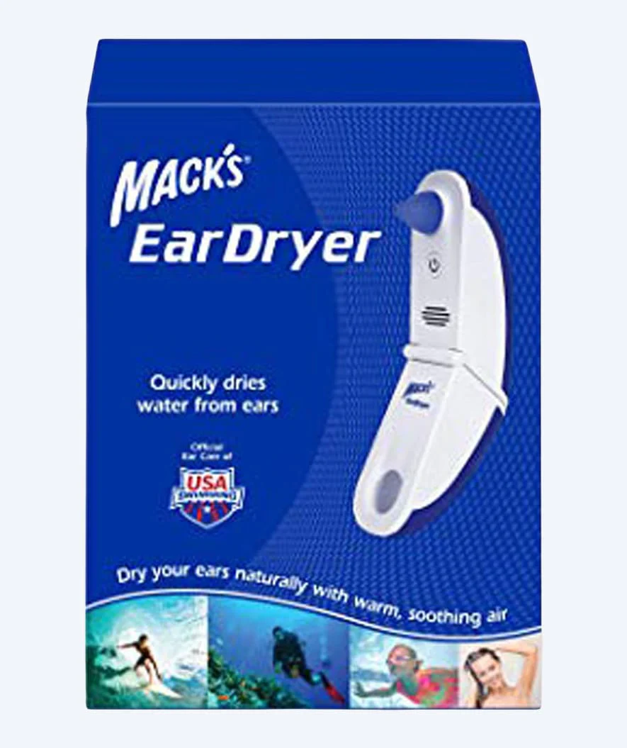 Mack´s suszarka do uszu przeciwko wodzie w uchu