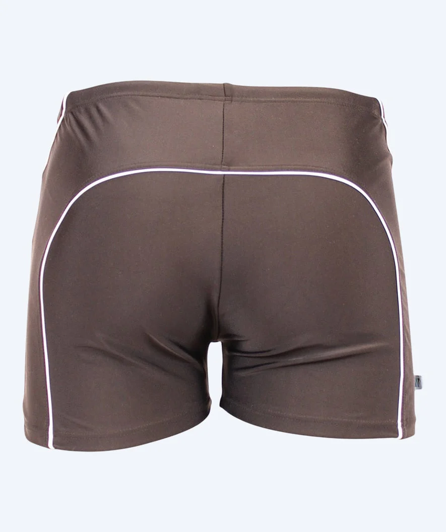 Mirou kąpielówki dla mężczyzn plus size - 250s - Czarny/biały - Image 3