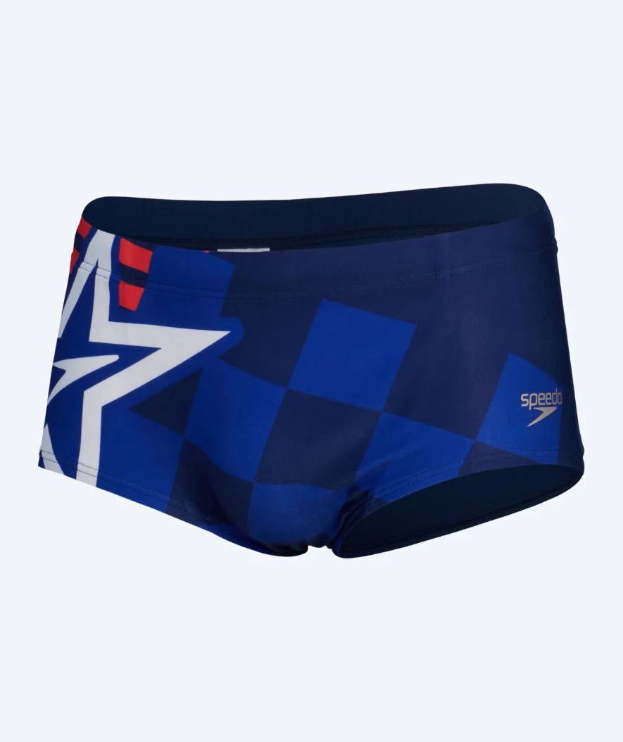 Speedo kąpielówki dla mężczyzn - Placement Digital - Niebieski/czerwony - Image 5