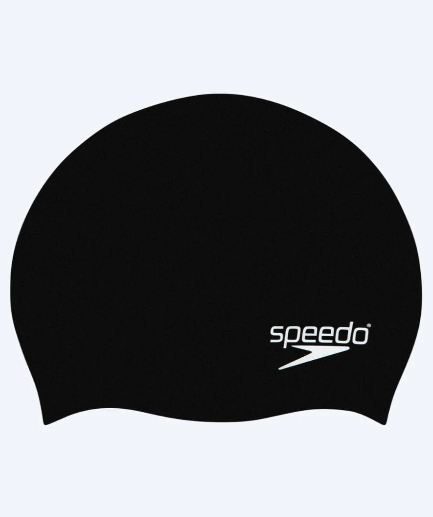 Speedo czepek do pływania dla junior (6-16) - Plain - Czarny