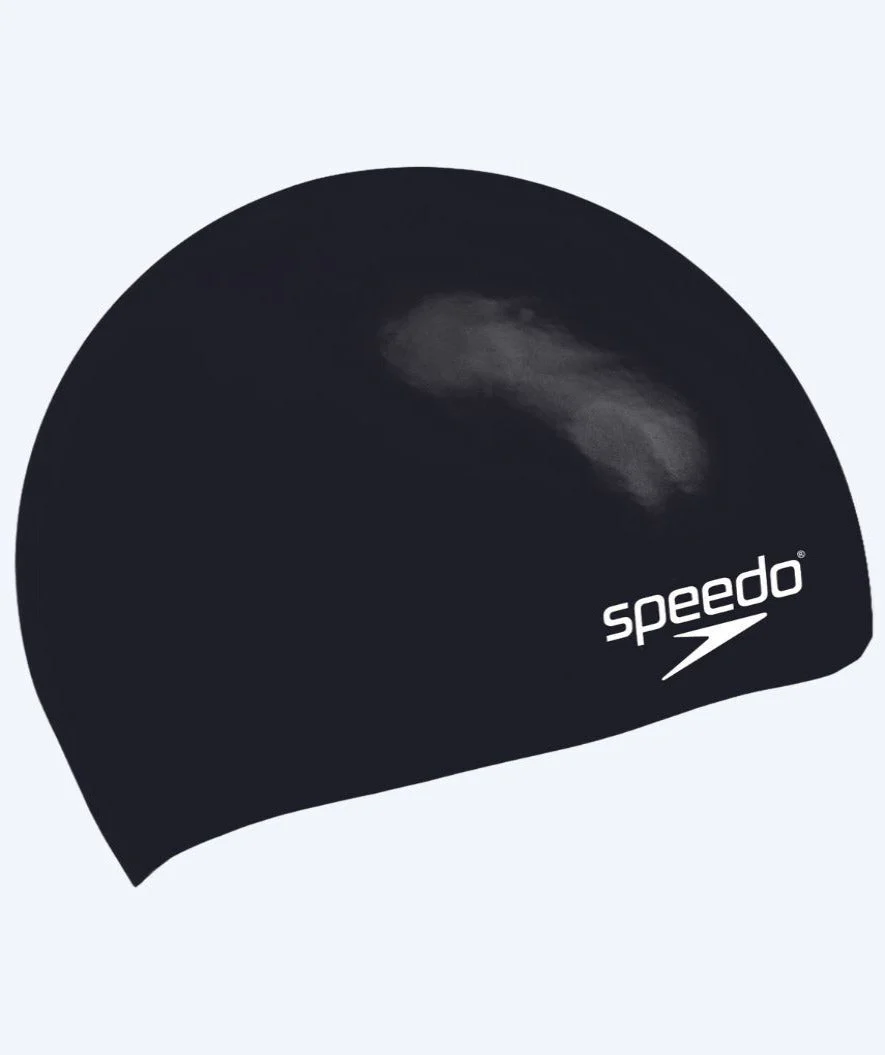 Speedo czepek do pływania dla junior (6-16) - Plain - Czarny - Image 3