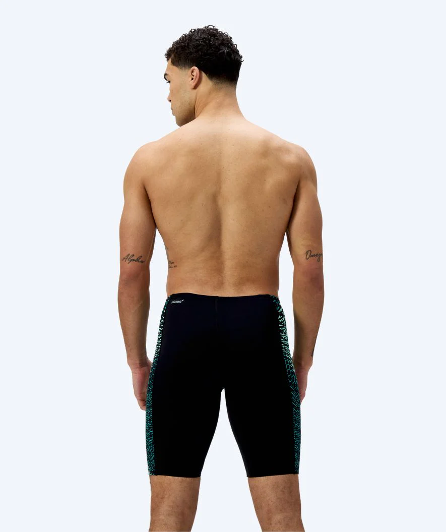 Speedo długie kąpielówki dla mężczyzn - Endurance Max Tech Pannel - Czarny/zielony - Image 2