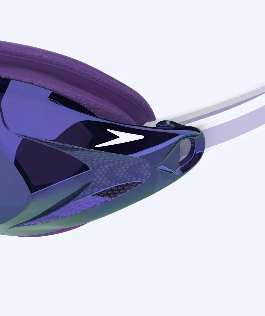 Speedo Elite okulary do pływania dla kobiet - Vanquisher 3.0 Mirrored - Fioletowy - Image 4