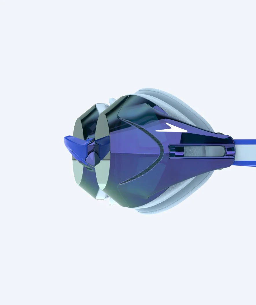 Speedo Elite okulary do pływania - Vanquisher 3.0 Mirrored - Niebieski/ciemnoniebieski - Image 4