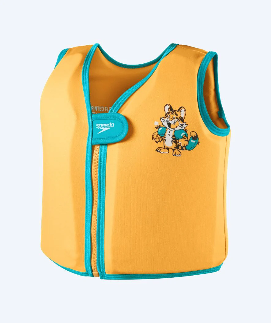 Speedo kamizelka do pływania dla dzieci - Character Printed - Żółty/niebieski