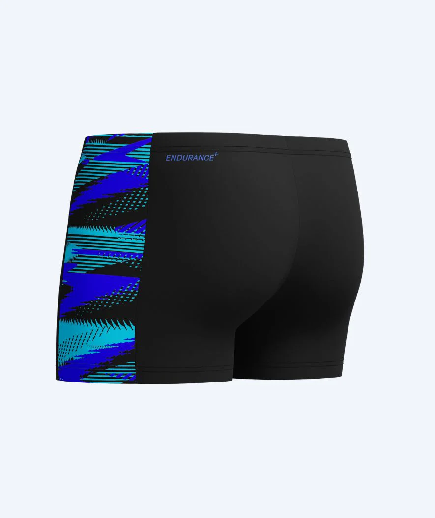 Speedo bokserki kąpielowe dla mężczyzn - Hyperboom Panel - Czarny/niebieski - Image 2