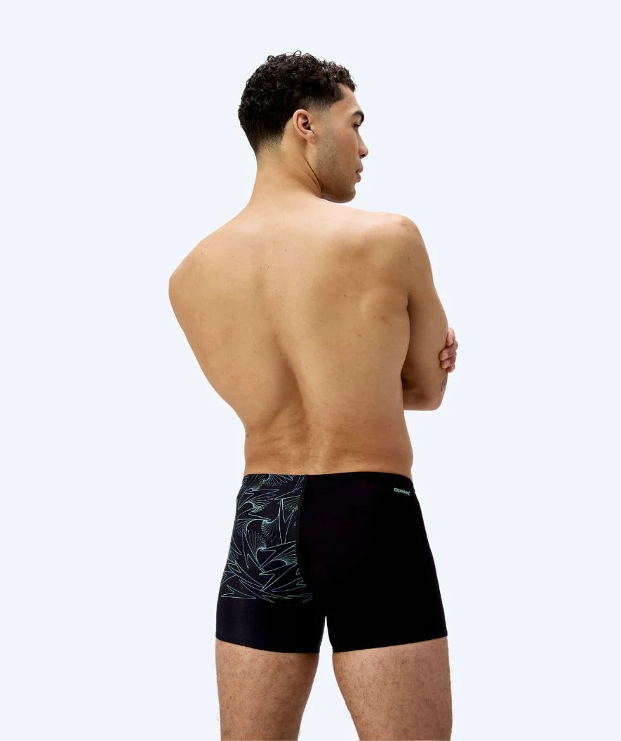 Speedo bokserki kąpielowe dla mężczyzn - Hyperboom V-Cut - Czarny/zielony - Image 2