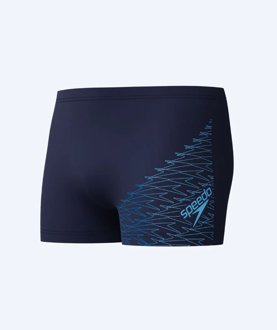 Speedo bokserki kąpielowe dla mężczyzn - Medley Logo - Ciemnoniebieski/jasnoniebieski - Image 7