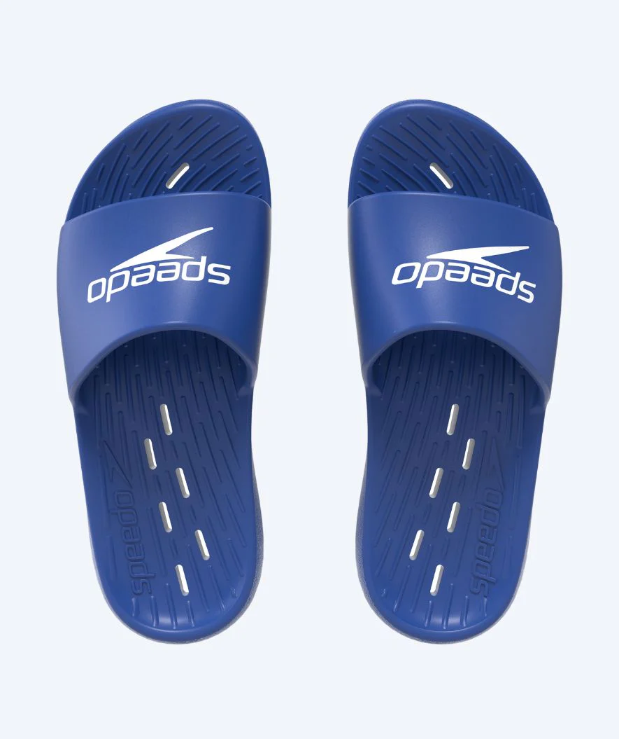 Speedo klapki junior - Ciemnoniebieski