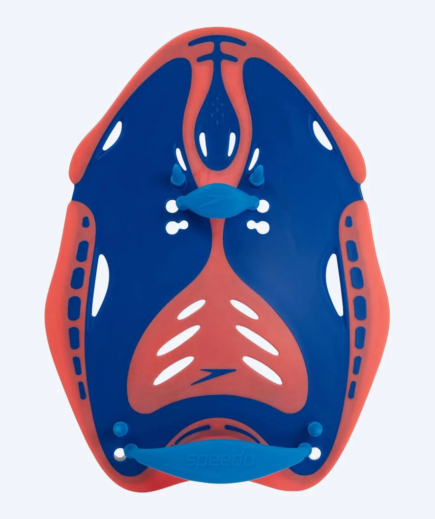 Speedo łapki do pływania - Biofuse Power - Niebieski/pomarańczowy - Image 3