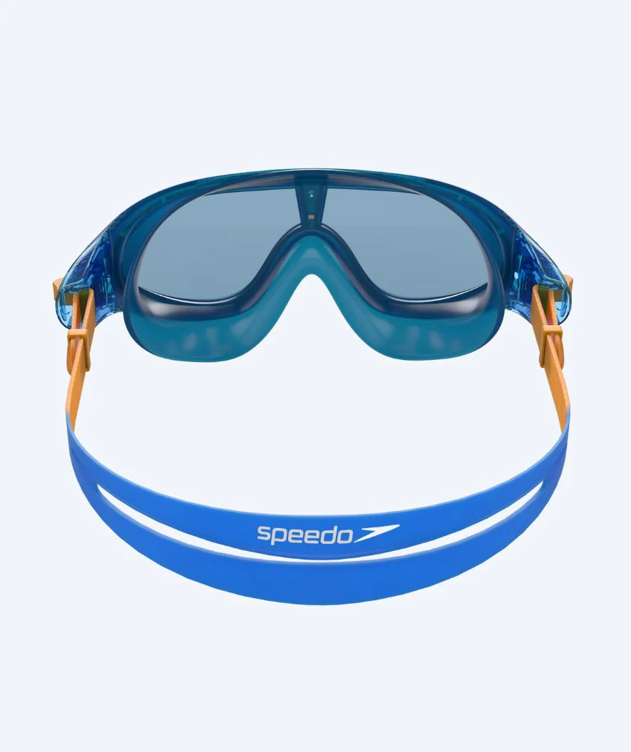 Speedo maska do pływania junior (6-12) - Biofuse Rift - Niebieski/przezroczysty - Image 2