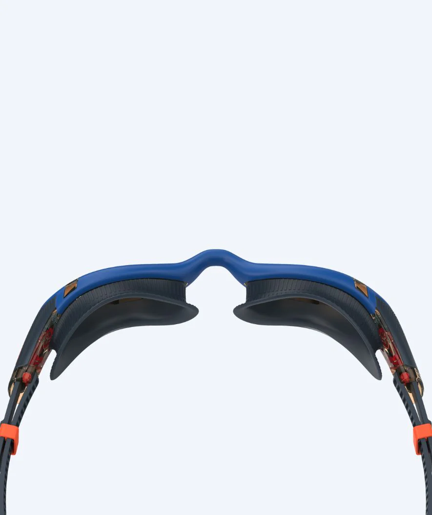 Speedo okulary pływackie treningowe - Biofuse 2.0 - Ciemnoniebieski/pomarańczowy - Image 2