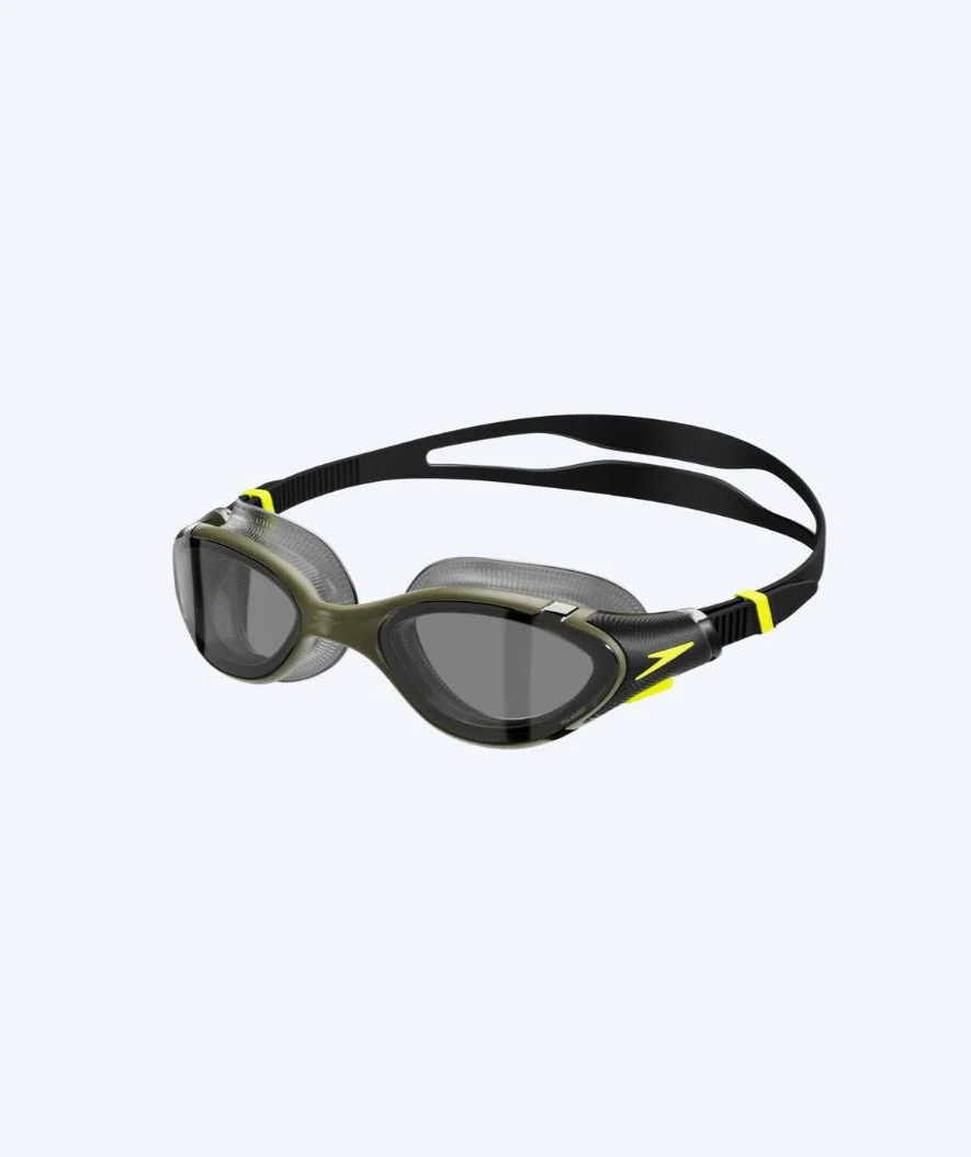 Speedo okulary pływackie treningowe - Biofuse 2.0 - Czarny/zielony