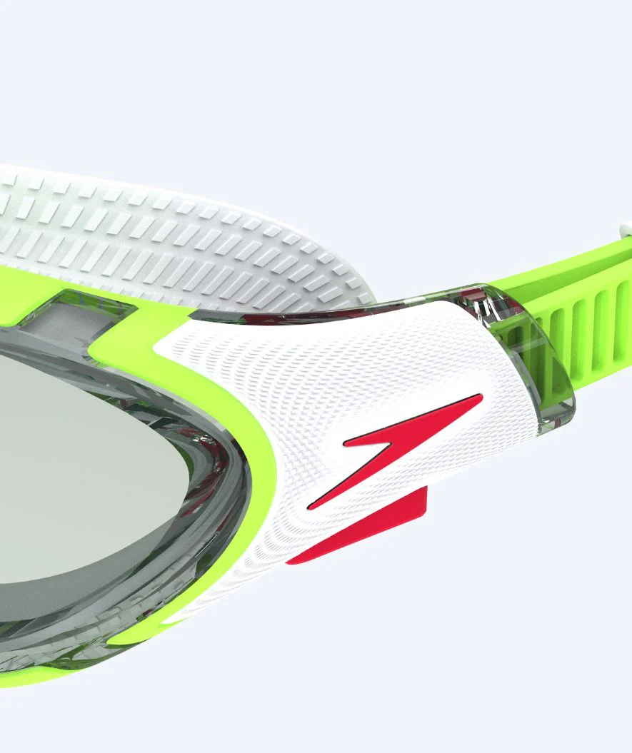 Speedo okulary pływackie treningowe - Biofuse 2.0 - Zielony/srebrny - Image 4