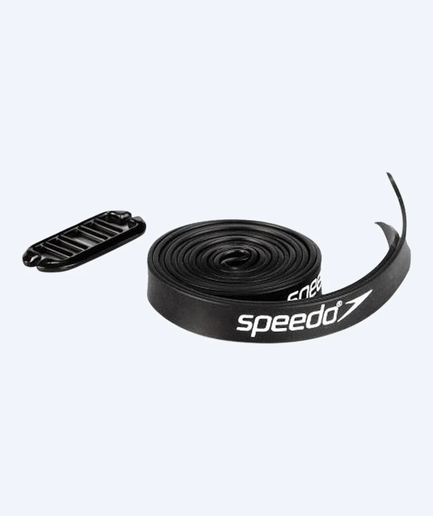 Speedo pasek do okularów pływackich - Czarny
