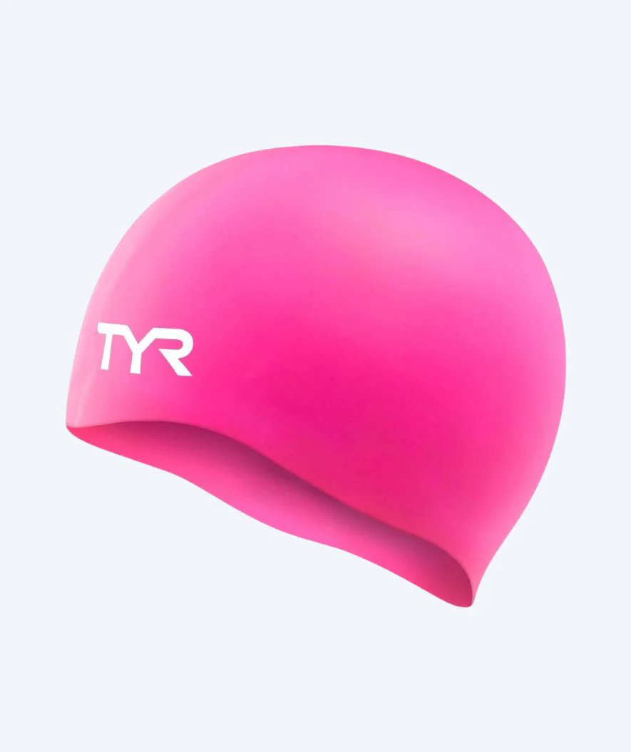 TYR czepek do pływania - Silicone - Różowy