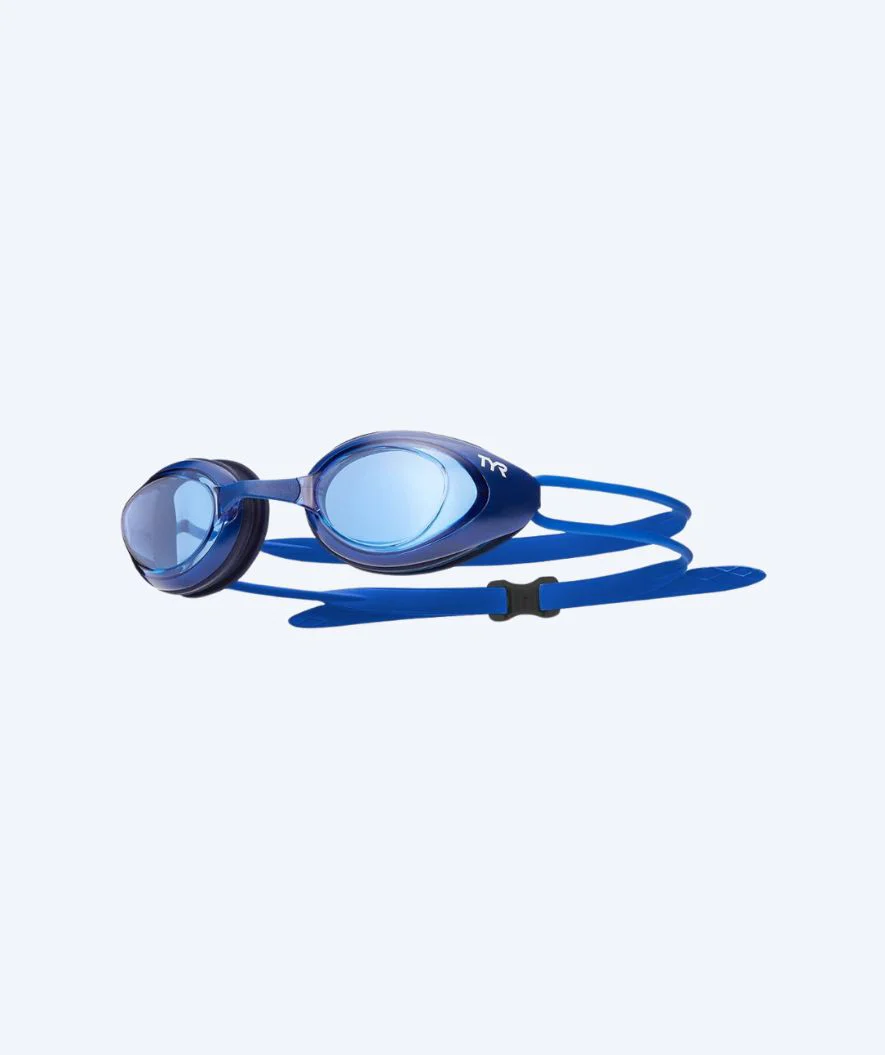 TYR okulary do pływania - Blackhawk - Niebieski/niebieski
