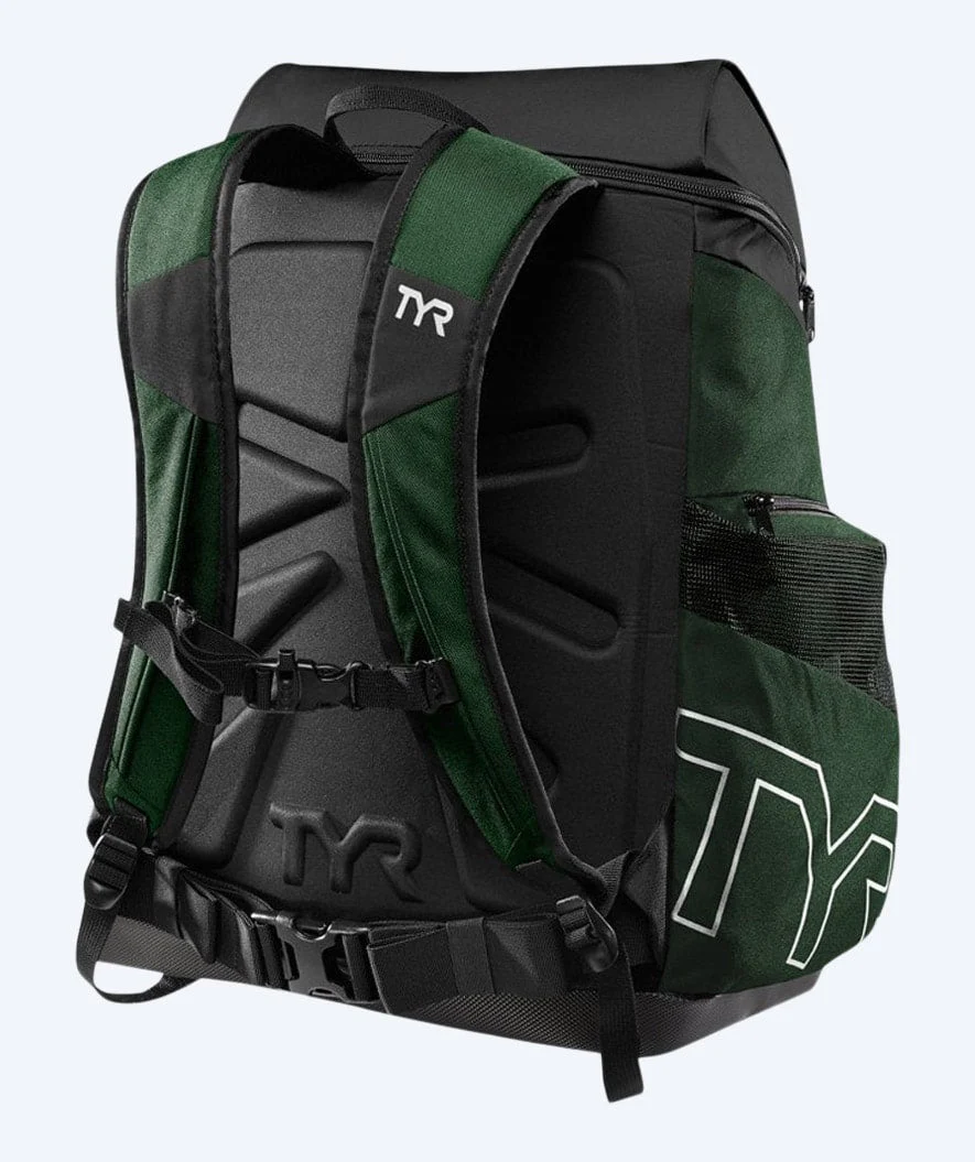 TYR torba pływacka - Alliance Team 45L - Ciemnozielony/czarny - Image 2