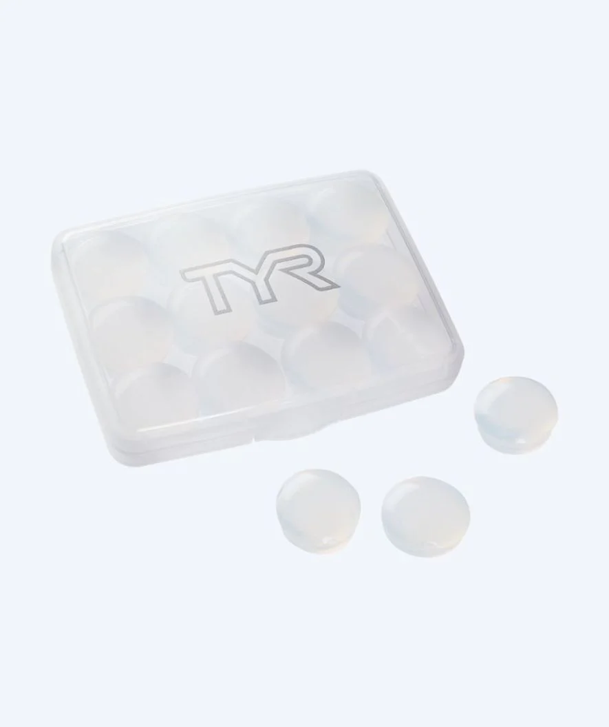 TYR zatyczki do uszu - Soft Moldable 12 szt. - Przezroczysty