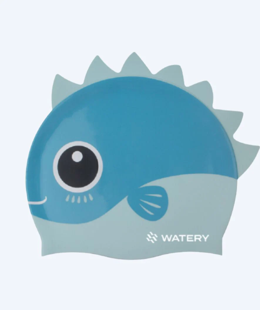 Watery czepek do pływania dla dzieci - Fishi - Blue Shark