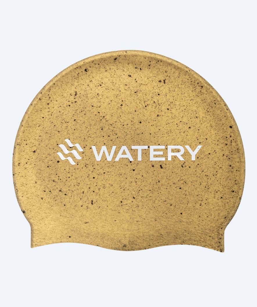 Watery czepek do pływania - Eco Signature - Złoty (30% z recyklingu)