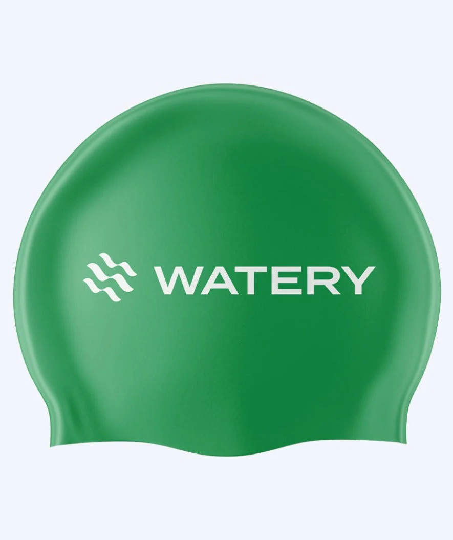 Watery czepek do pływania (od 10 lat) - Signature - Zielony