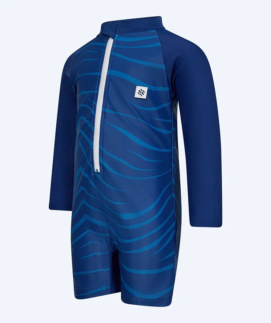 Watery kombinezon UV dla dzieci - Fjord z długimi rękawami Rashguard - Ciemnoniebieski - Image 8