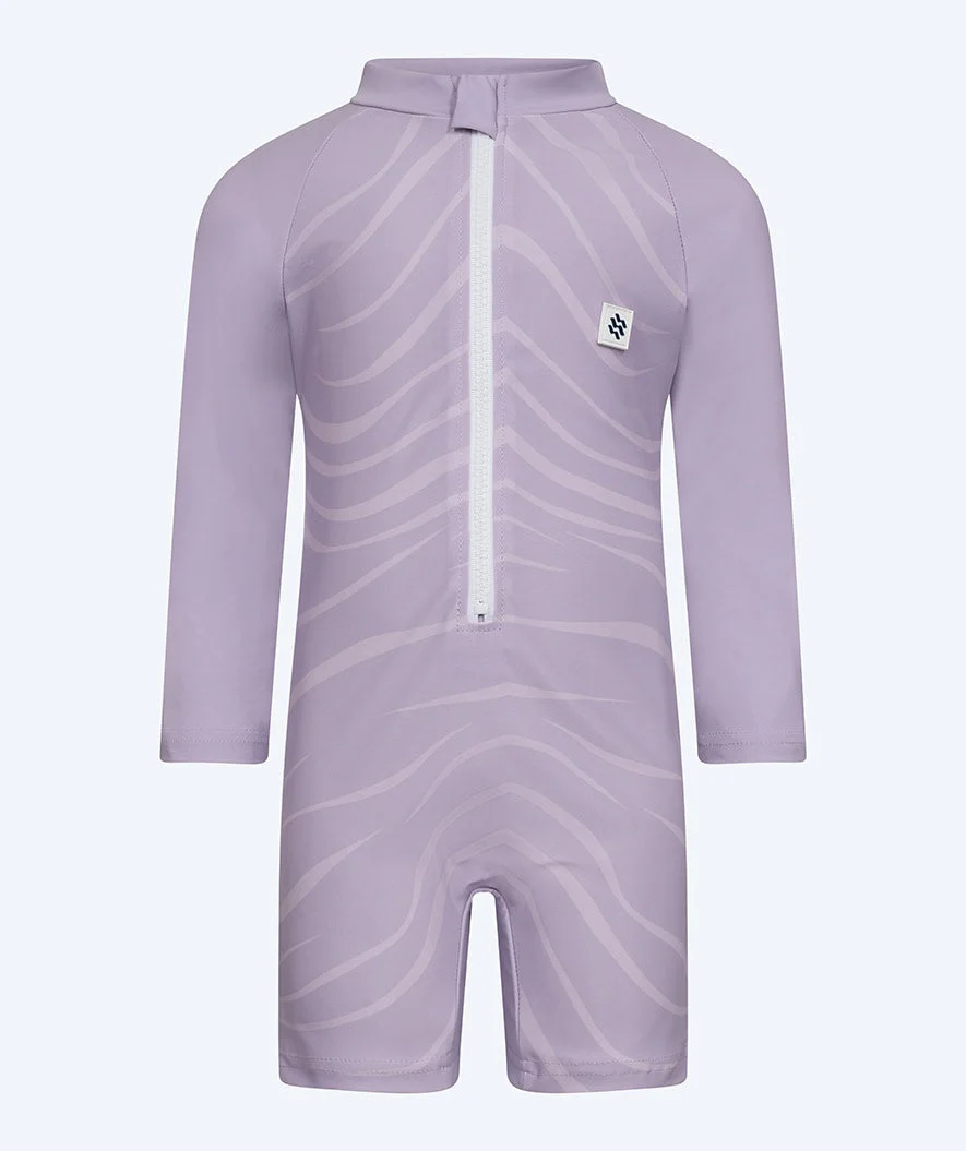 Watery kombinezon UV dla dzieci - Fjord z długimi rękawami Rashguard - Fioletowy - Image 8