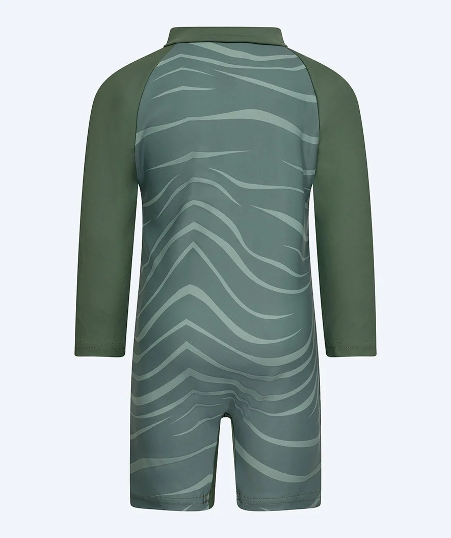 Watery kombinezon UV dla dzieci - Fjord z długimi rękawami Rashguard - Zielony - Image 8