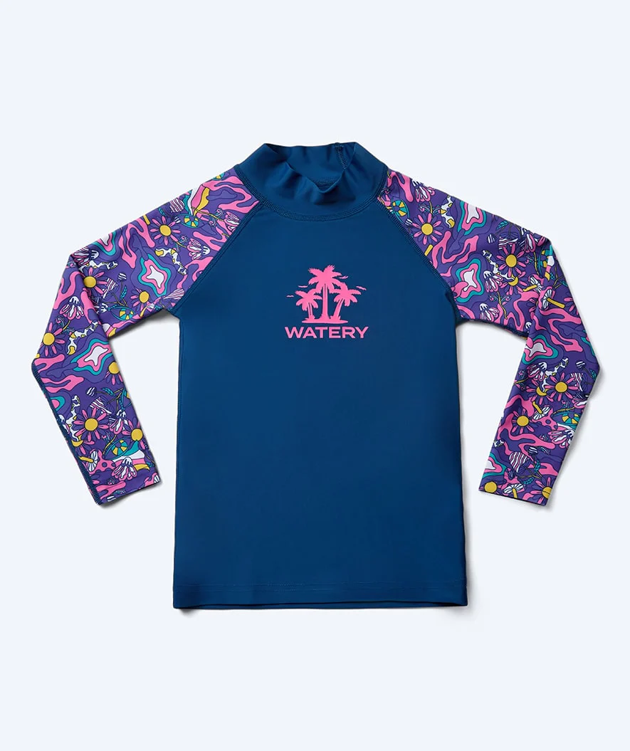 Watery koszulka UV dla dzieci - Osiris z długimi rękawami Rashguard - Wielokolorowy/ciemnoniebieski - Image 10