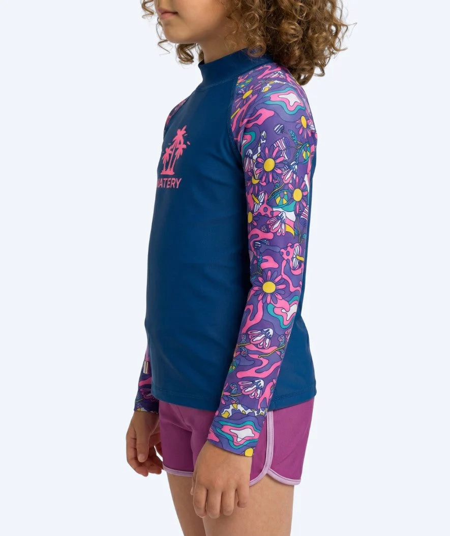 Watery koszulka UV dla dzieci - Osiris z długimi rękawami Rashguard - Wielokolorowy/ciemnoniebieski - Image 6