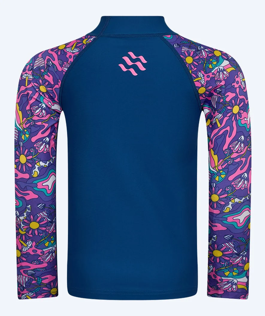 Watery koszulka UV dla dzieci - Osiris z długimi rękawami Rashguard - Wielokolorowy/ciemnoniebieski - Image 8