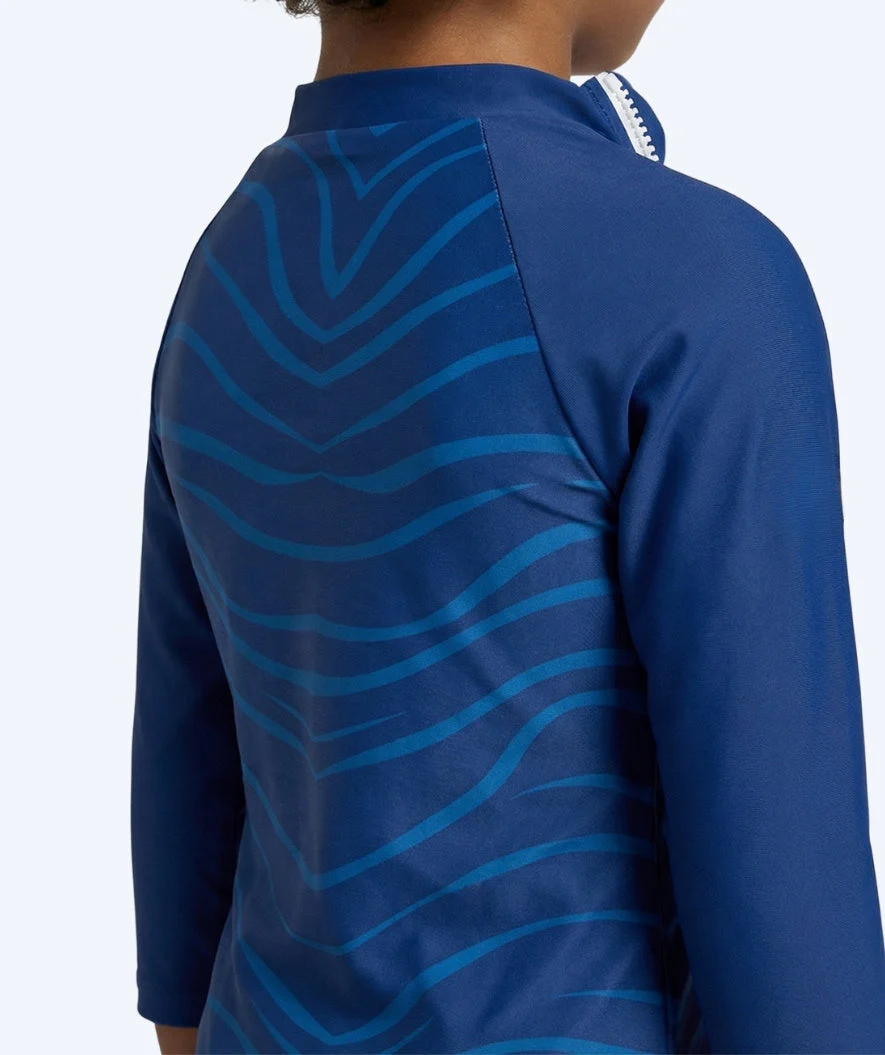 Watery koszulka UV dla dzieci - Fjord z długimi rękawami Rashguard - Ciemnoniebieski - Image 4