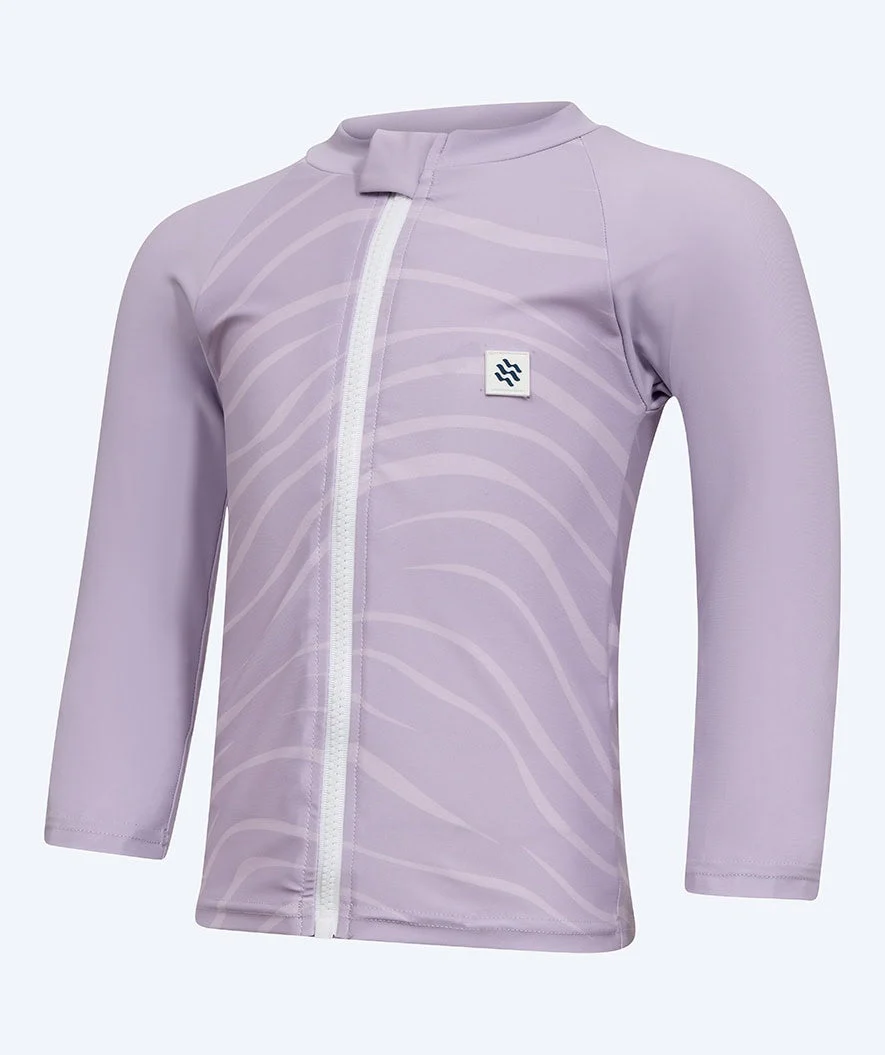 Watery koszulka UV dla dzieci - Fjord z długimi rękawami Rashguard - Fioletowy - Image 7
