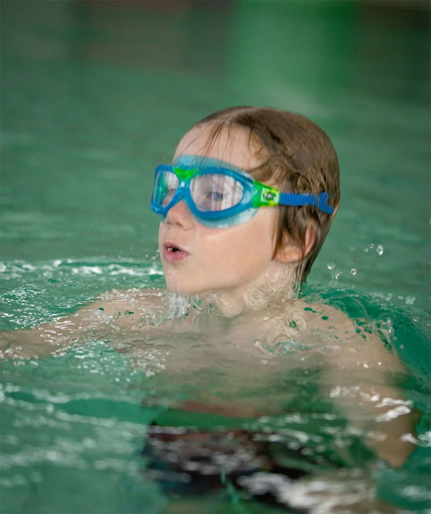 Watery okulary do pływania dla dzieci - Mantis 2.0 - Atlantic Niebieski/przezroczysty - Image 13