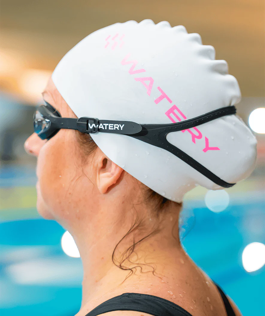 Watery dziecięce korekcyjne okulary do pływania dla krótkowidzów - (-1.0) – (-6.0) - Matira - Niebieski - Image 8