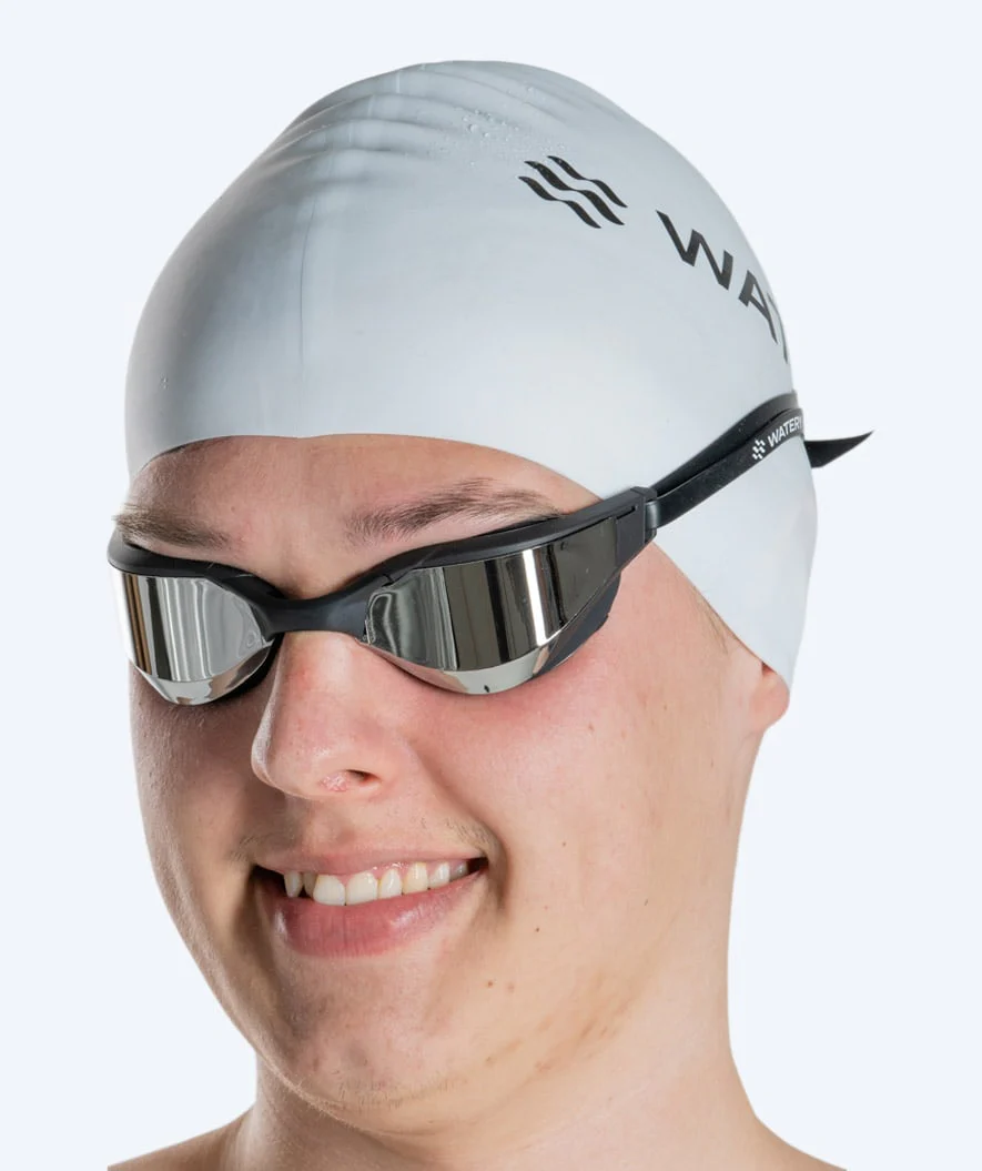 Watery okulary do pływania - Instinct Ultra Mirror - Czarny/srebrny - Image 14