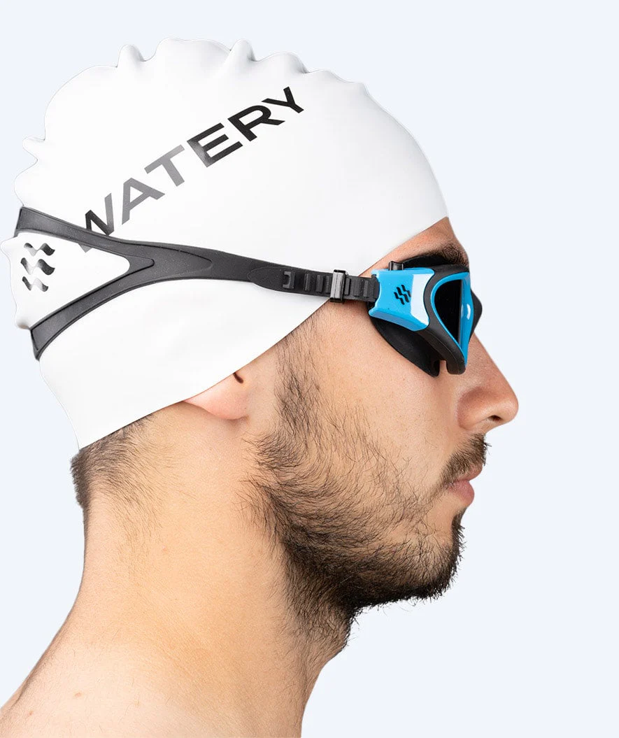 Watery okulary pływackie treningowe - Raven Active - Czarny/niebieski 1.0 - Image 12