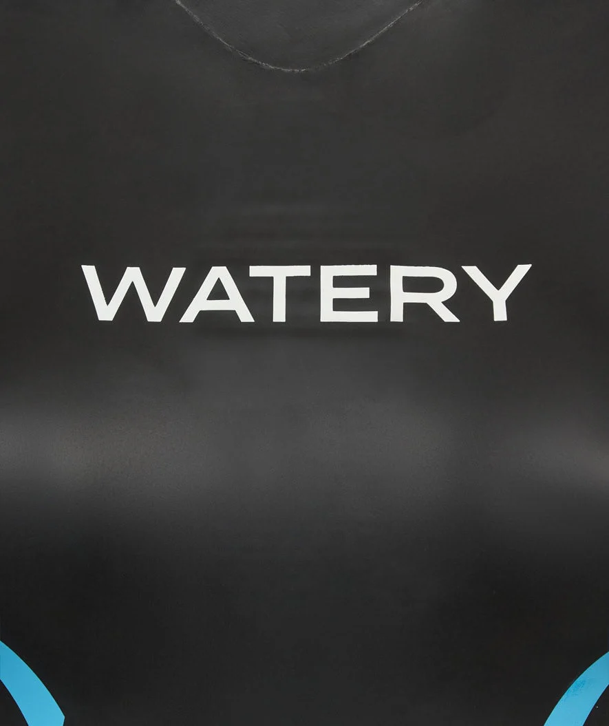 Watery pianka do pływania dla kobiet - Salmon Glide - Czarny/niebieski - Image 14