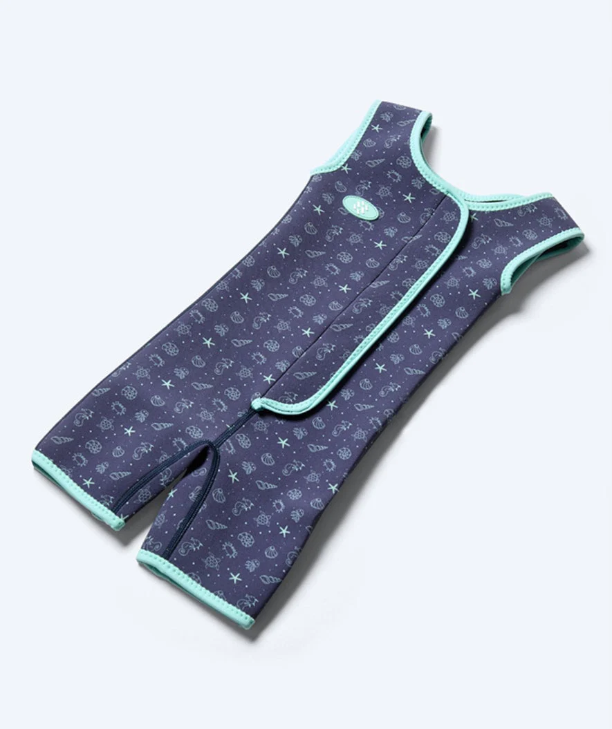 Watery pianka pływacka dla dzieci - Baia Shorty - Atlantic Turquoise - Image 16