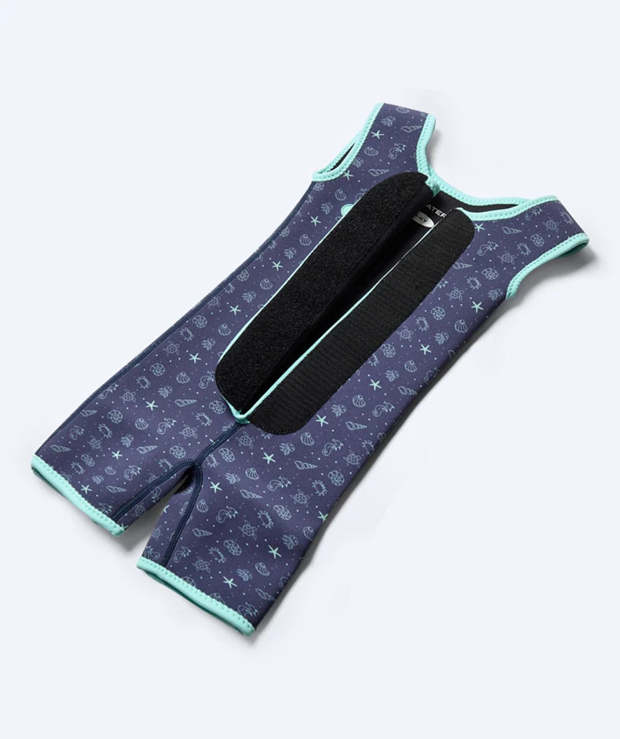 Watery pianka pływacka dla dzieci - Baia Shorty - Atlantic Turquoise - Image 17