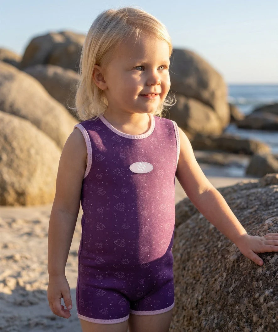 Watery pianka pływacka dla dzieci - Baia Wrap - Atlantic Purple - Image 8