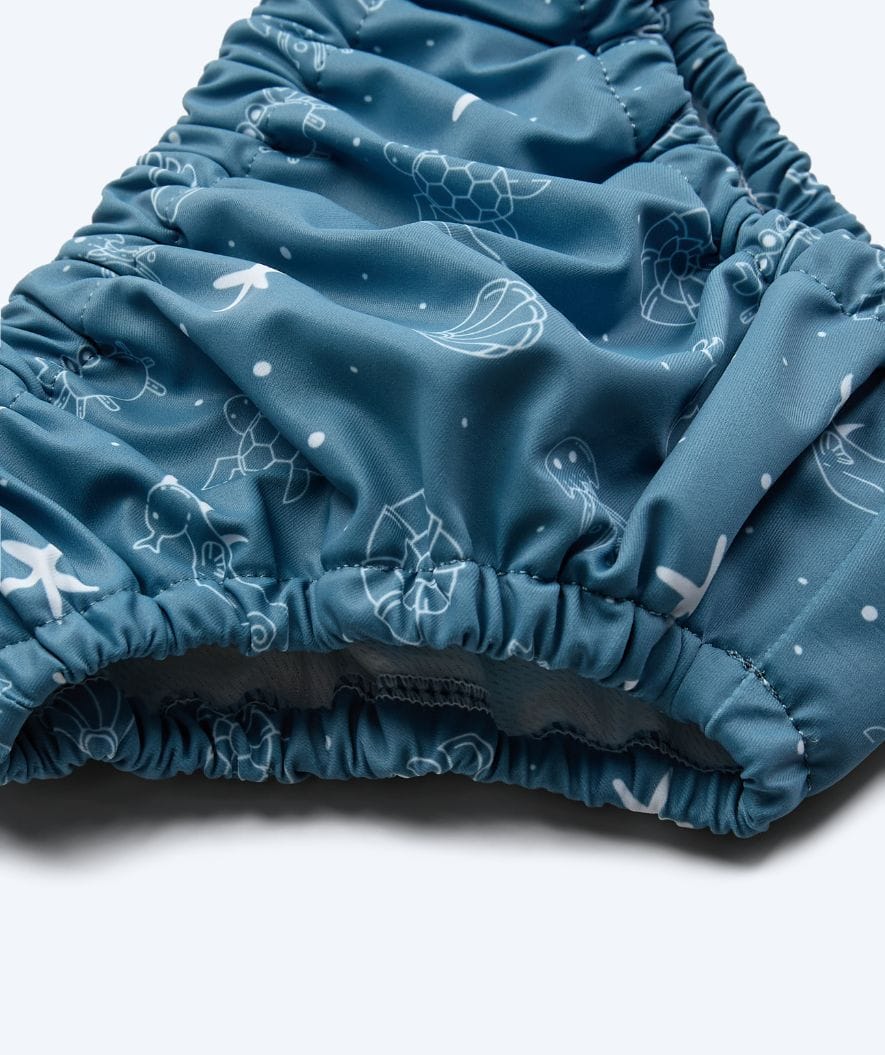 Watery pieluszki do pływania dla dzieci - Foss Lining Nappy - Atlantic Blue - Image 4