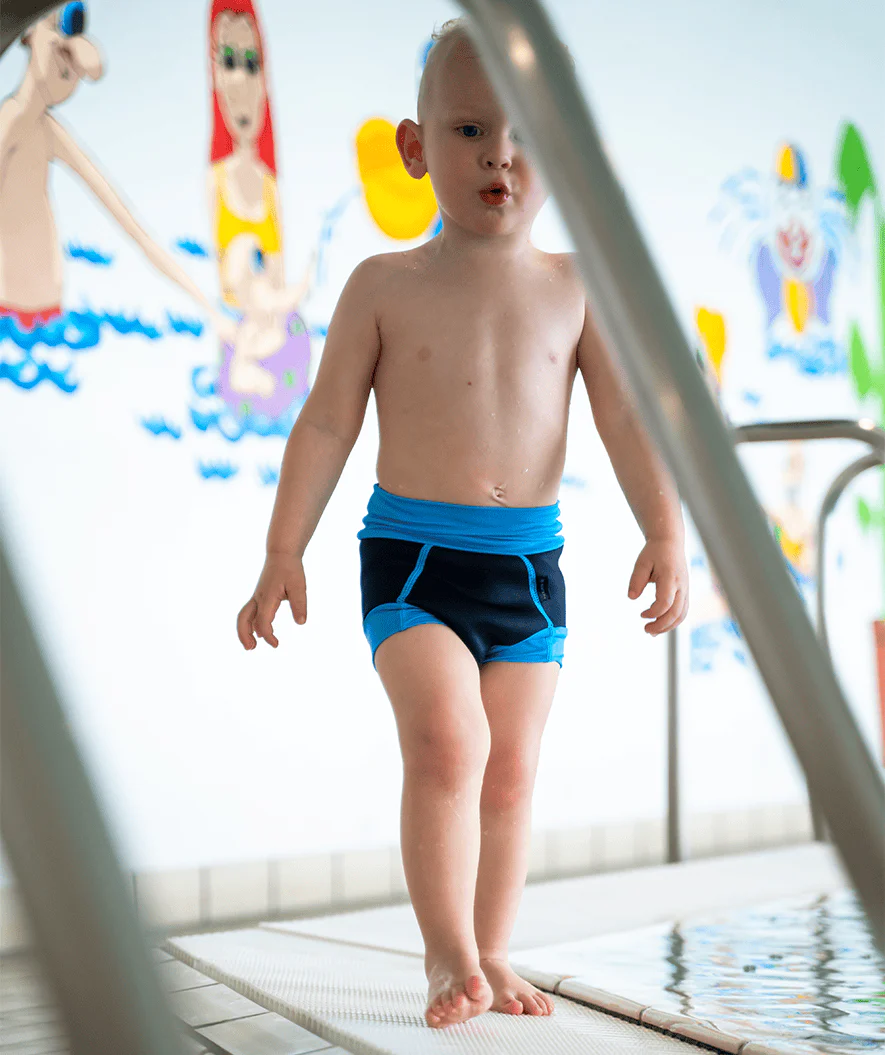 Watery pieluszki do pływania dla dzieci - Neoprene Swim Nappy - Atlantic Blue - Image 6